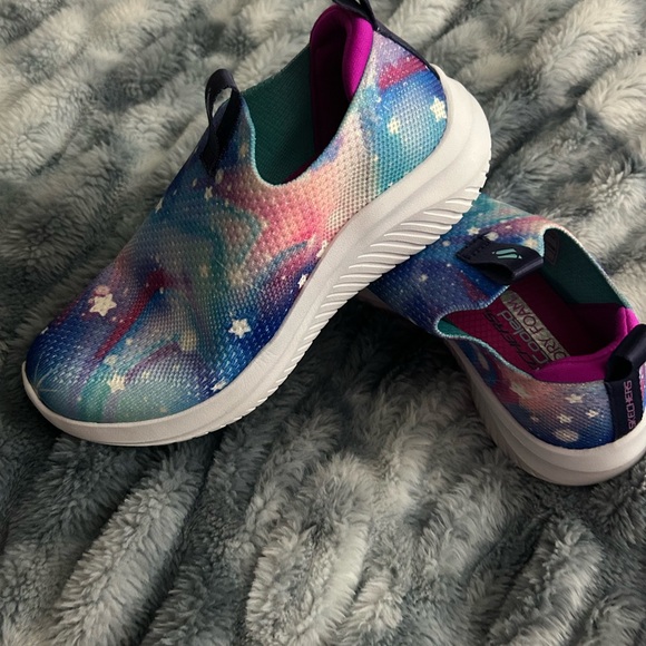 Skechers Kids' Galaxy Slip-On Shoes - Multicolor - Picture 2 of 5
